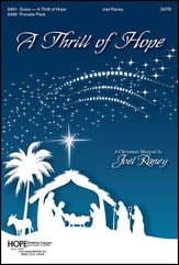 A Thrill of Hope SATB Choral Score cover